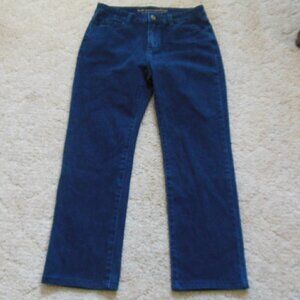 Soft Surrounding Straight Leg Dark Wash Jeans
